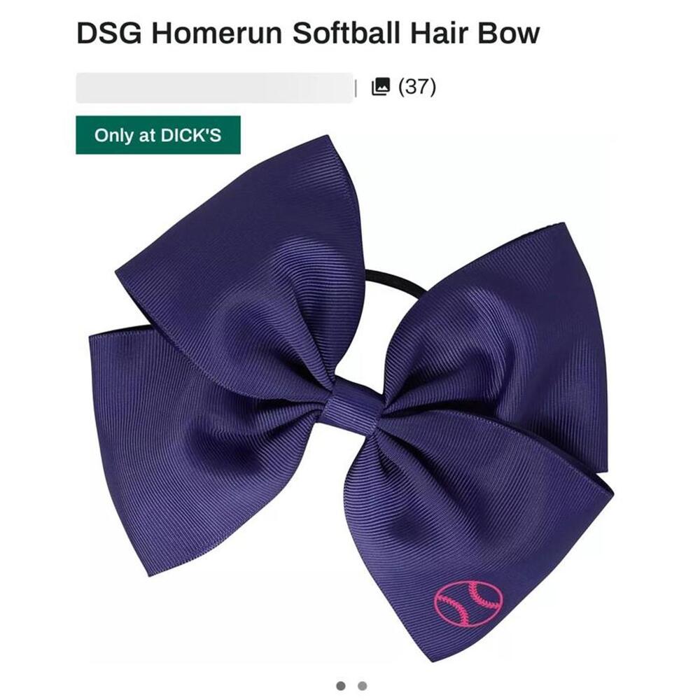 DSG Homerun Softball Hair Bow